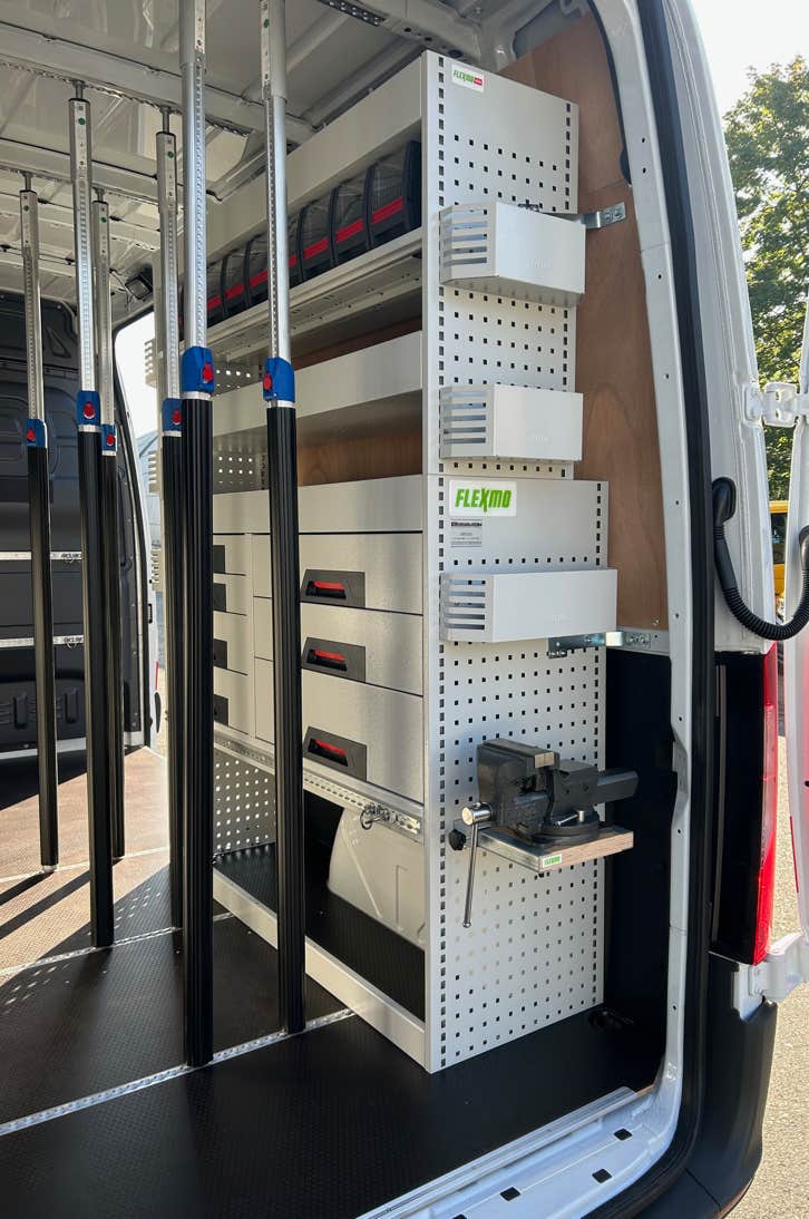 Flexmo Fahrzeugeinrichtung Sprinter rechte Seite